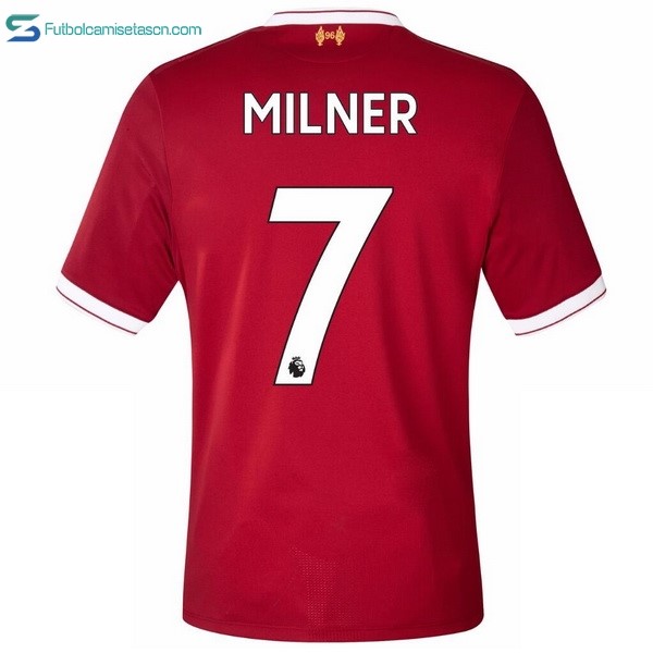 Camiseta Liverpool 1ª Milner 2017/18